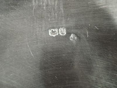 William Barnard Antique English Victorian Rococo Sterling Silver Mustard Pot 1845