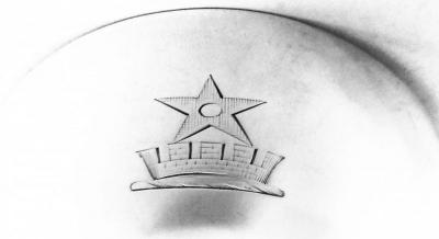 William Bateman Pair of Bateman English Georgian Neoclassical Goblets 1805