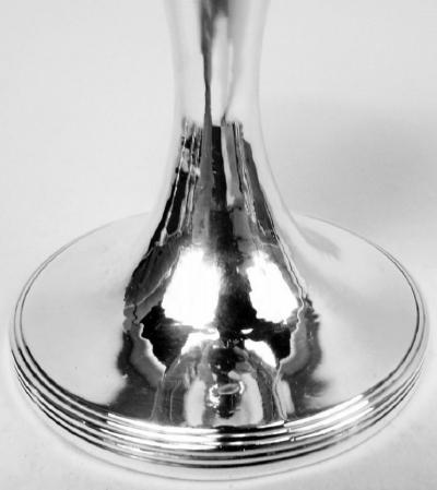 William Bateman Pair of Bateman English Georgian Neoclassical Goblets 1805