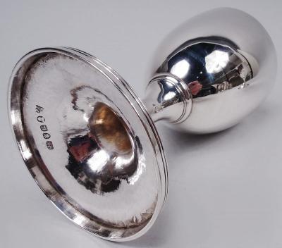 William Bateman Pair of Bateman English Georgian Neoclassical Goblets 1805