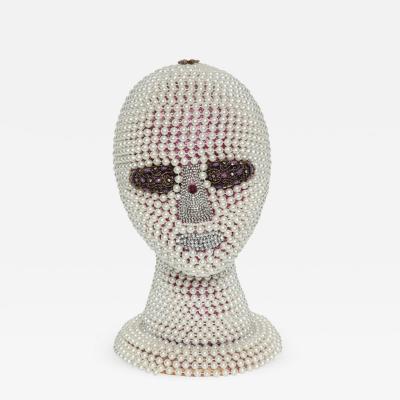 William Beaupre W Beaupre Pearl Encrusted Android Bust