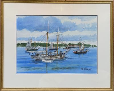 William Bill Paxton Portland Harbor in 1910 