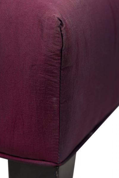 William Billy Haines Billy Haines Mid Century American Purple Upholstered Ottoman