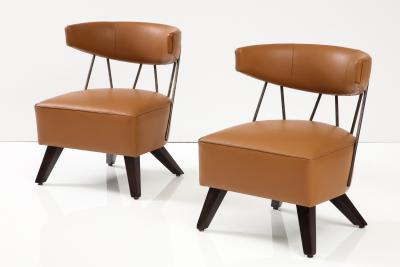 William Billy Haines Stunning Pair of Chairs Attributed to Billy Haines 