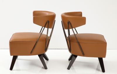 William Billy Haines Stunning Pair of Chairs Attributed to Billy Haines 