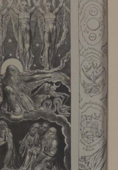 William Blake Illustration from the Book of Job England circa 1900