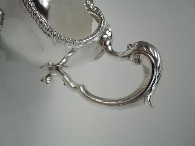 William Bond Pair of Irish Georgian Neoclassical Sterling Silver Gravy Boats 1794