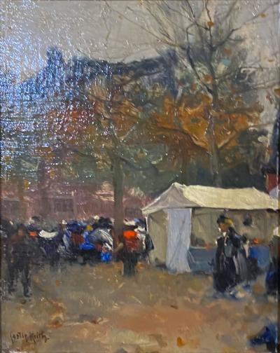 William Castle Keith 1864 1927 Paris Scene