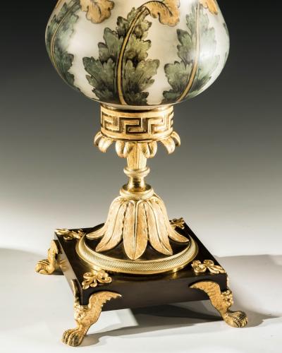 William Collins A HIGHLY UNUSUAL PAIR OF REGENCY STORM LIGHTS