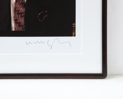 William Coupon A Framed Photo of Muhammad Ali 1991