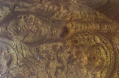 William Doezema 1970s William Doezema Mastercraft Burlwood Brass Credenza Hollywood Regency