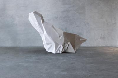 William Emmerson William Emmerson Berg Solid Marble Chaise Lounge