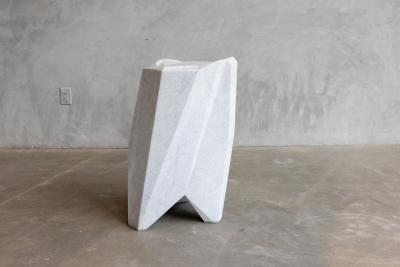 William Emmerson William Emmerson Floe Marble Stool