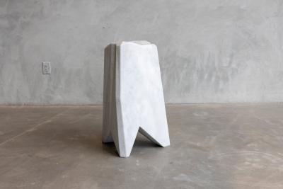 William Emmerson William Emmerson Floe Marble Stool