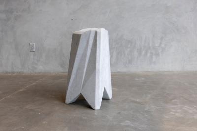 William Emmerson William Emmerson Floe Marble Stool