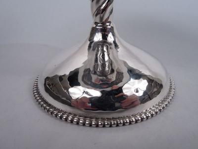 William G DeMatteo DeMatteo Midcentury Modern Sterling Silver Compote