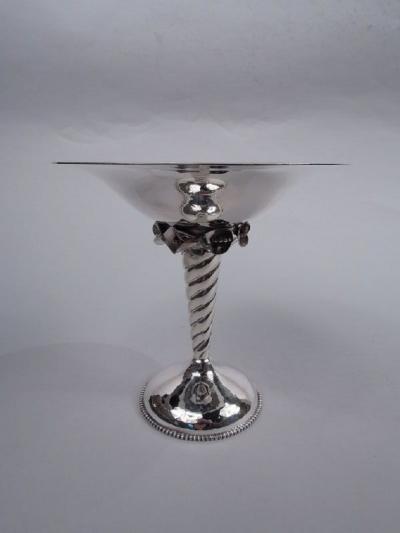 William G DeMatteo DeMatteo Midcentury Modern Sterling Silver Compote