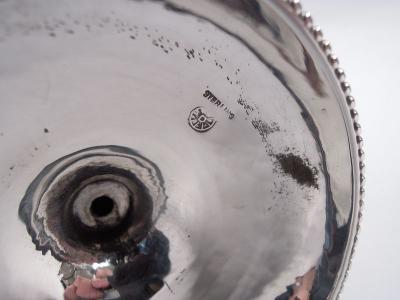 William G DeMatteo DeMatteo Midcentury Modern Sterling Silver Compote