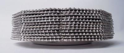 William G DeMatteo Set of 12 Traditional Georgian Hand Made Sterling Silver Dinner Plates