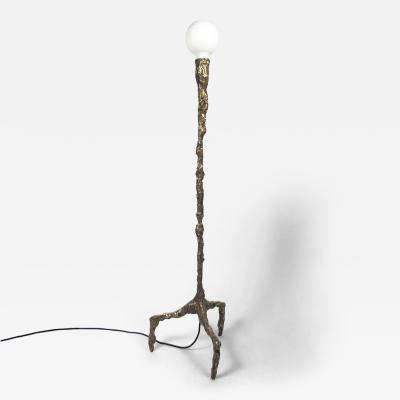 William Guillon SWEET THING TALL One of a kind bronze lamp