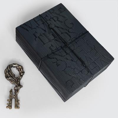 William Guillon WHERE EVERYTHING ENDS WHERE EVERYTHING BEGINS Sculptural bronze key 1