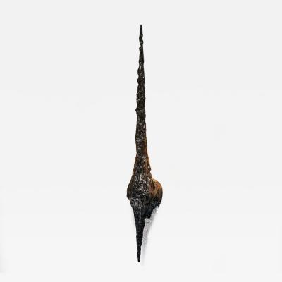 William Guillon WILLIAM GUILLON BRONZE HIGH AND DRY SCONCE TALL