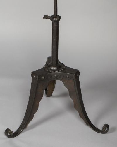 William Hunt Diederich Hunter and Dog Floor Lamp