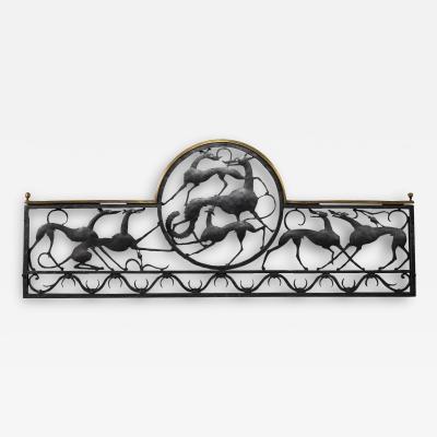William Hunt Diederich Window Railing for the James Byrne Residence 270 Park Avenue New York