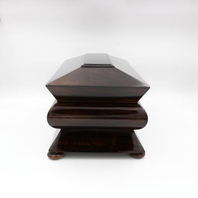 William IV Accordion Shaped Rosewood Box