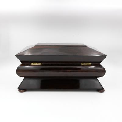 William IV Accordion Shaped Rosewood Box