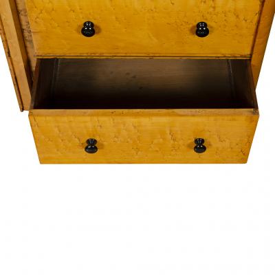 William IV Birds Eye Maple Wellington Chest by Holland Sons