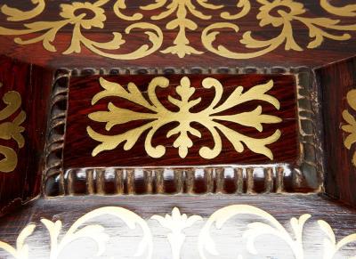 William IV Boulle Tea Caddy