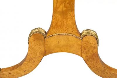 William IV Burl Elm Writing Table