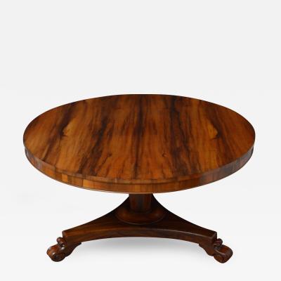 William IV Goncalo Alves Dining Centre Table