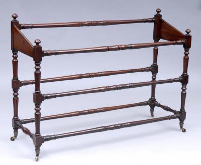 William IV Linen or Blanket Rail Circa 1840