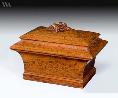 William IV Mahogany Cellaret