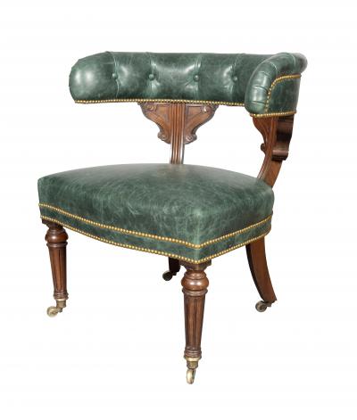 William IV Mahogany Desk Chair