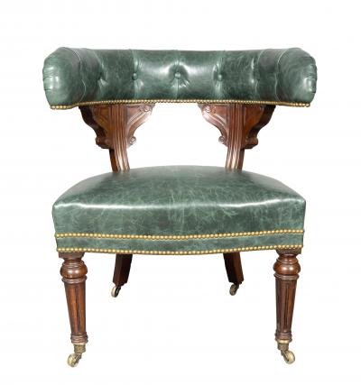 William IV Mahogany Desk Chair