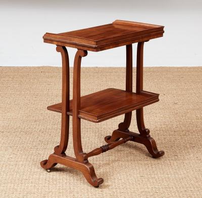 William IV Mahogany Etagere