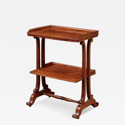 William IV Mahogany Etagere