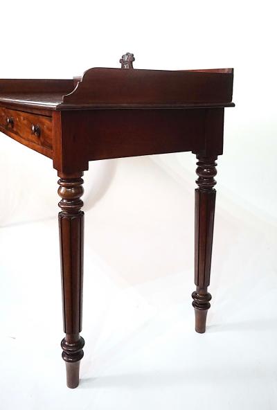 William IV Mahogany Two Drawer Server or Sideboard England circa 1835