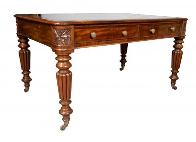 William IV Mahogany Writing Table