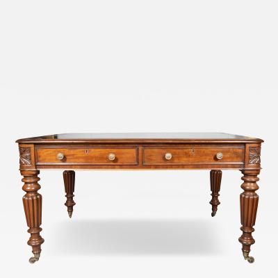 William IV Mahogany Writing Table
