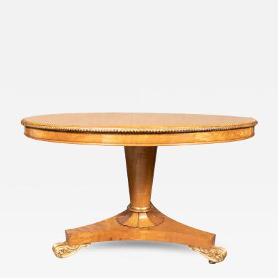 William IV Maple Center Table