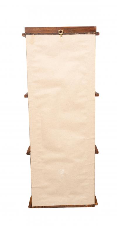 William IV Maple Hanging Wall Shelf