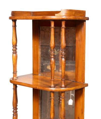 William IV Maple Hanging Wall Shelf