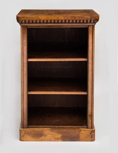 William IV Pollard Oak Bookcase