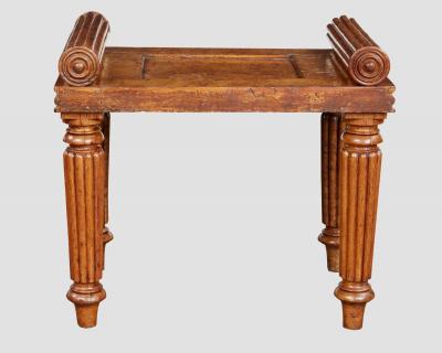 William IV Pollard Oak Hall Bench