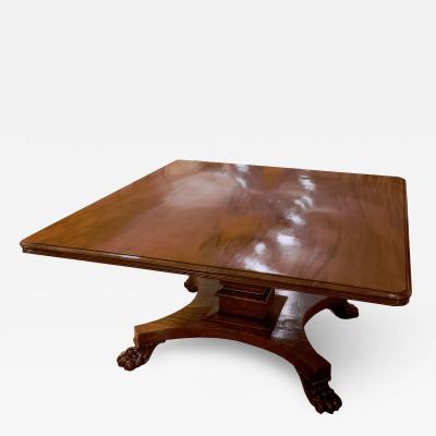 William IV Rectangular Mahogany Breakfast Table