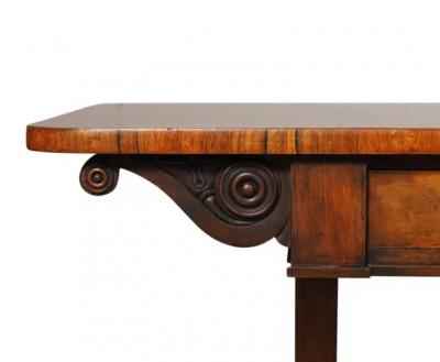 William IV Rosewood Writing Table